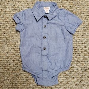 Cat & Jack Dress Shirt Bodysuit